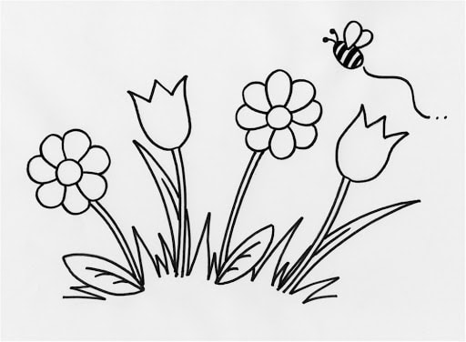 Daffodils hand drawn sketch. Spring flowers. Vector illustration Stock  Vector | Adobe Stock